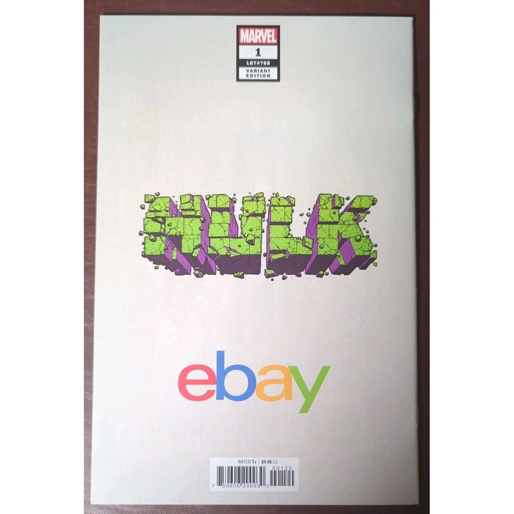 Hulk #1 Ryan Brown Variant LGY #768 (2021)‎ Marvel NM Range Bagged & Boarded - Picture 2 of 11